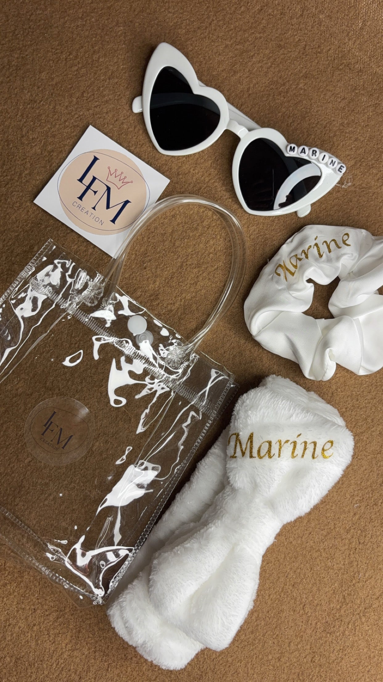 Coffret team bride – Cadeau personnalisé pour demoiselles d’honneur