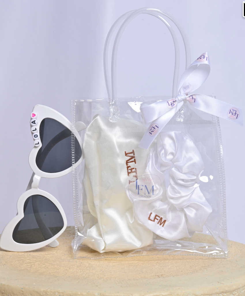 Coffret team bride – Cadeau brodé pour demoiselles d’honneur