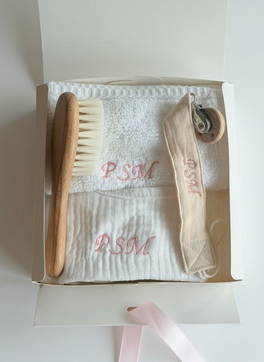 Coffret Naissance Brodé