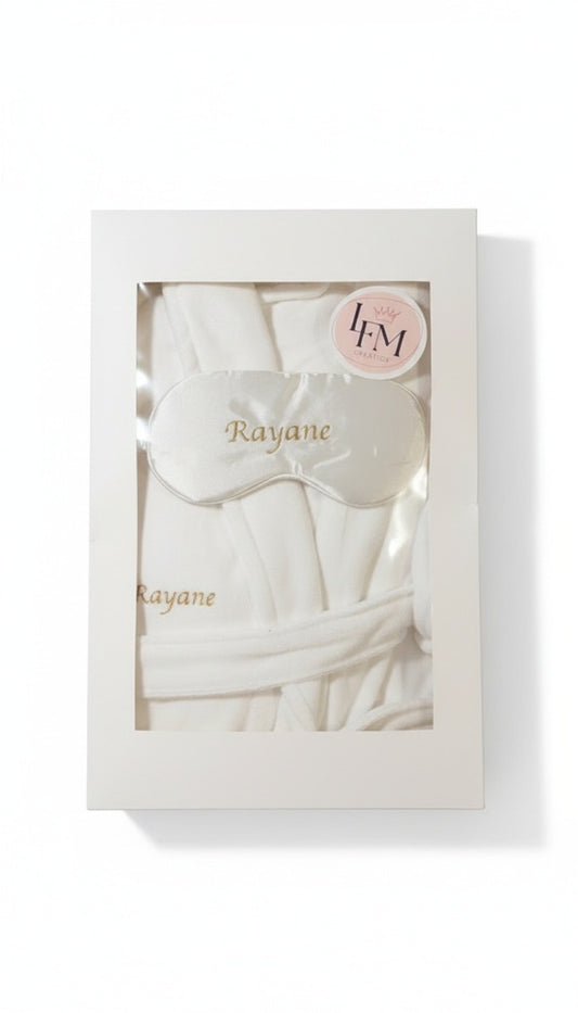 Coffret Personnalisé nuit de détente - Homme