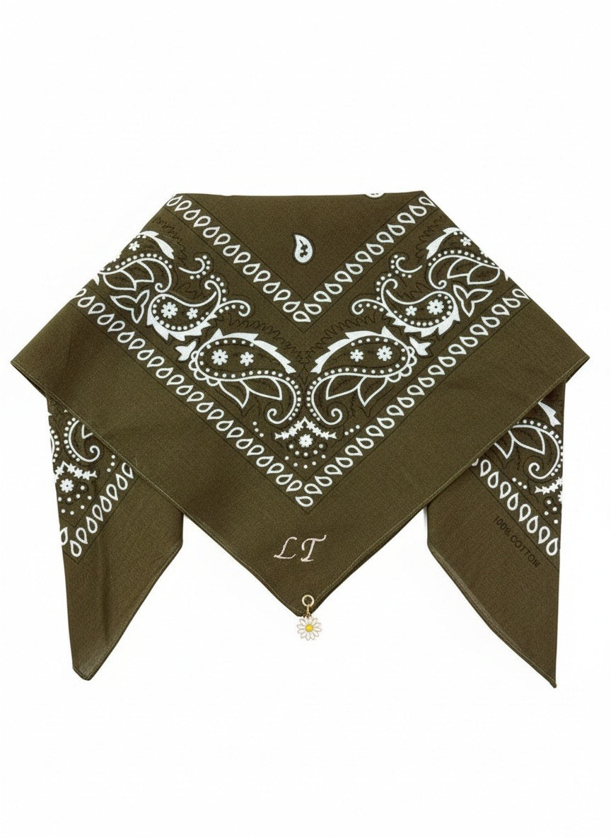 Bandana brodé pour chien